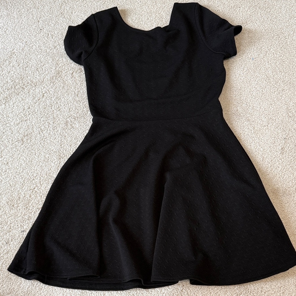 Elegant Black Mini Dress juniors size L